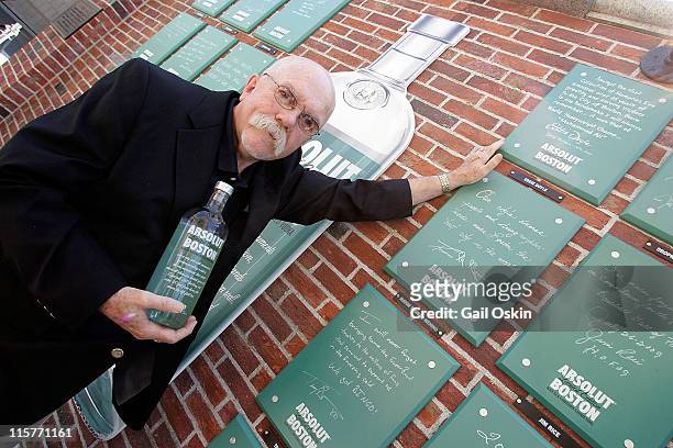 Eddie Doyle attends the unveiling for the ABSOLUT Boston Flavor at Boylston Plaza - Prudential Center on August 26, 2009 in Boston, Massachusetts.