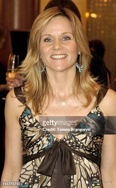 Linda Barker during Copra Cosmetics and Perfume Retailers Awards - May 10, 2006 at The Savoy in London, Great Britain.