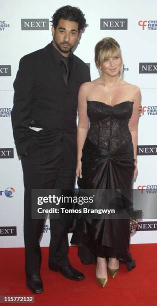 Ray Panthaki and Brooke Kinsella during Cystic Fibrosis Trust Breathing Life Awards - Arrivals at Royal Lancaster Hotel in London, Great Britain.