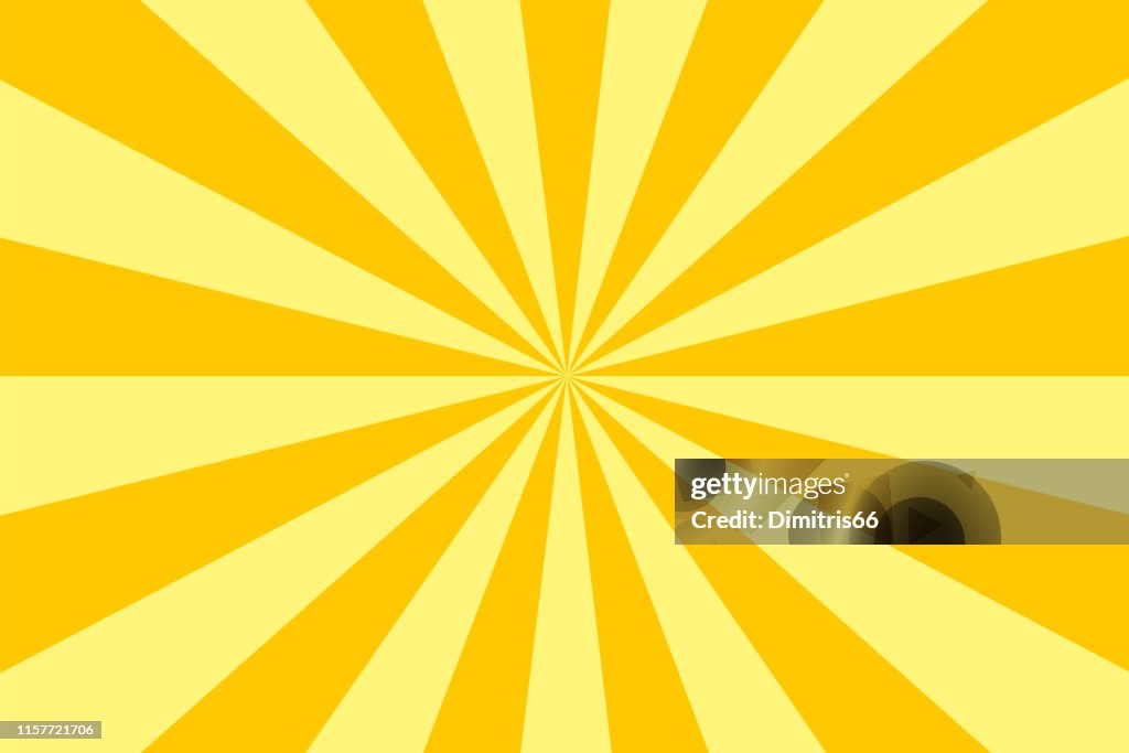 Sunbeams Yellow Rays Background High-Res Vector Graphic - Getty Images