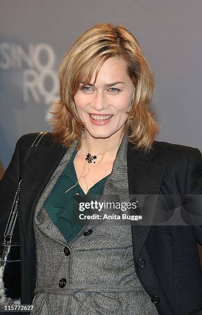 Gesine Cukrowski during "Casino Royale" Berlin Premiere - November 21, 2006 in Berlin, Berlin, Germany.