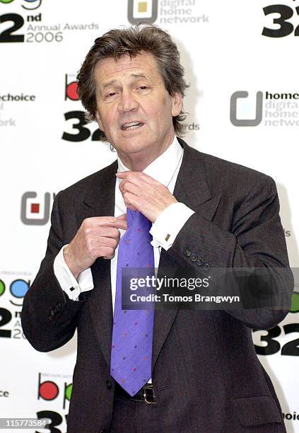 Melvyn Bragg during Broadcasting Press Guild Television and Radio Awards 2006 - Arrivals at Theatre Royal in London, Great Britain.