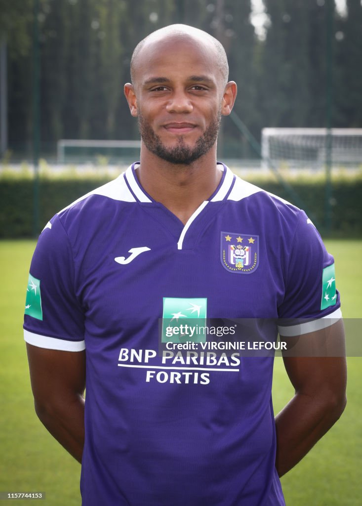 Anderlecht s Player Manager Vincent Kompany Poses For The anderlecht-s-player-manager-vincent-kompany-poses-for-the