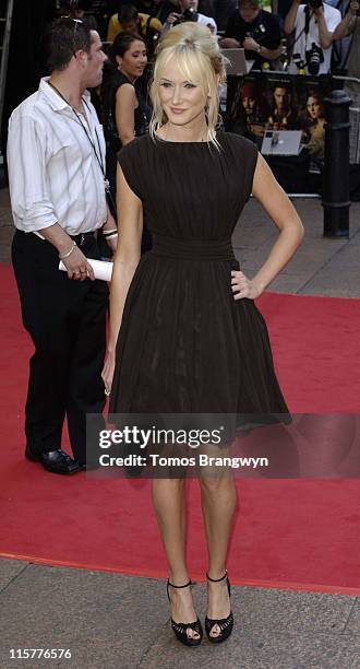 Kimberly Stewart during "Pirates of The Caribbean 2: Dead Mans Chest" London Premiere at Odeon Leicester Square in London, Great Britain.