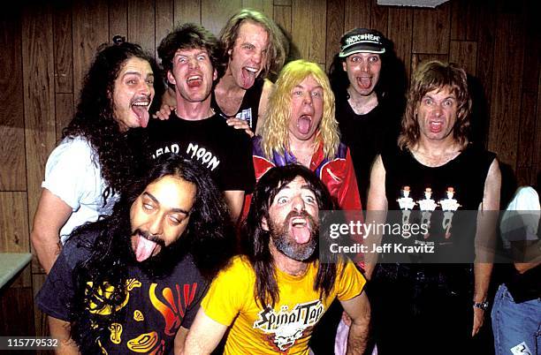Chris Cornell, Chris Guest, Joe Satriani, Harry Shear and Michael McKean of Spinal Tap