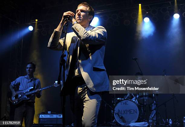 Hamilton Leithauser of The Walkmen performs at Day One of the Bonnaroo Music And Arts Festival on June 9, 2011 in Manchester, Tennessee.