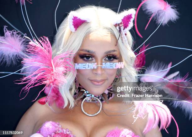 Doja Cat attends the 2019 BET Awards on June 23, 2019 in Los Angeles, California.