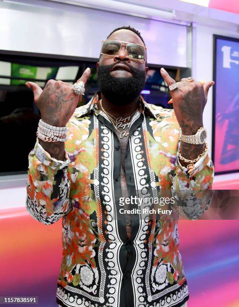 Rick Ross attends the InstaCarpet during the BET Awards 2019 at Microsoft Theater on June 23, 2019 in Los Angeles, California.