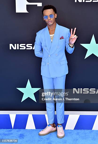 Jelani Winston attends the 2019 BET Awards at Microsoft Theater on June 23, 2019 in Los Angeles, California.