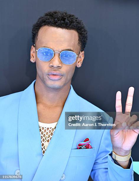 Jelani Winston attends the 2019 BET Awards at Microsoft Theater on June 23, 2019 in Los Angeles, California.