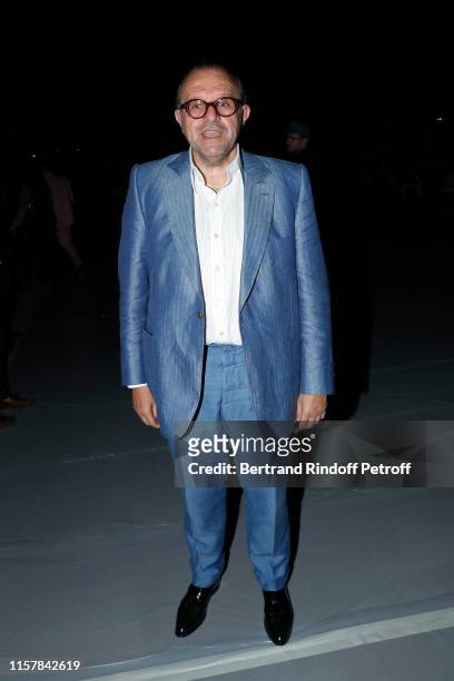 Hervé Temime attends the Celine Spring Summer 2020 show as part of Paris Fashion Week on June 23, 2019 in Paris, France.