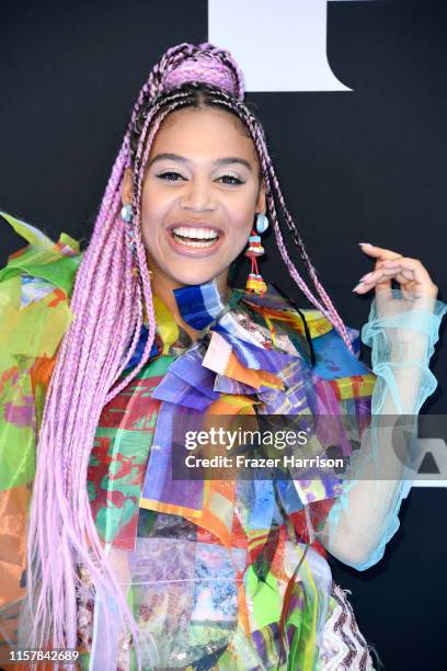 Sho Madjozi attends the 2019 BET Awards on June 23, 2019 in Los Angeles, California.