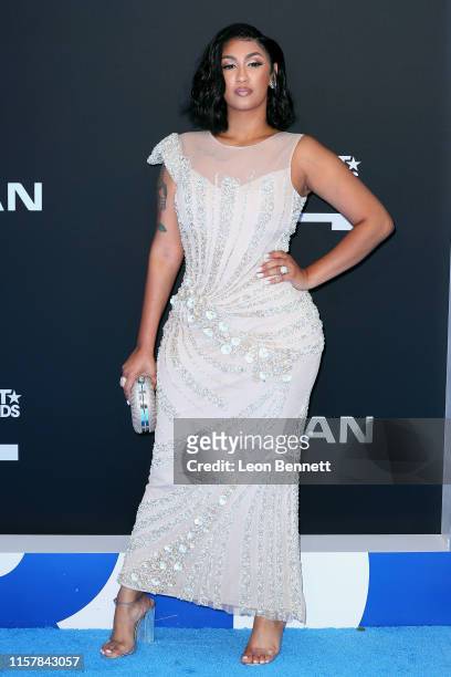 Queen Naija attends the 2019 BET Awards on June 23, 2019 in Los Angeles, California.