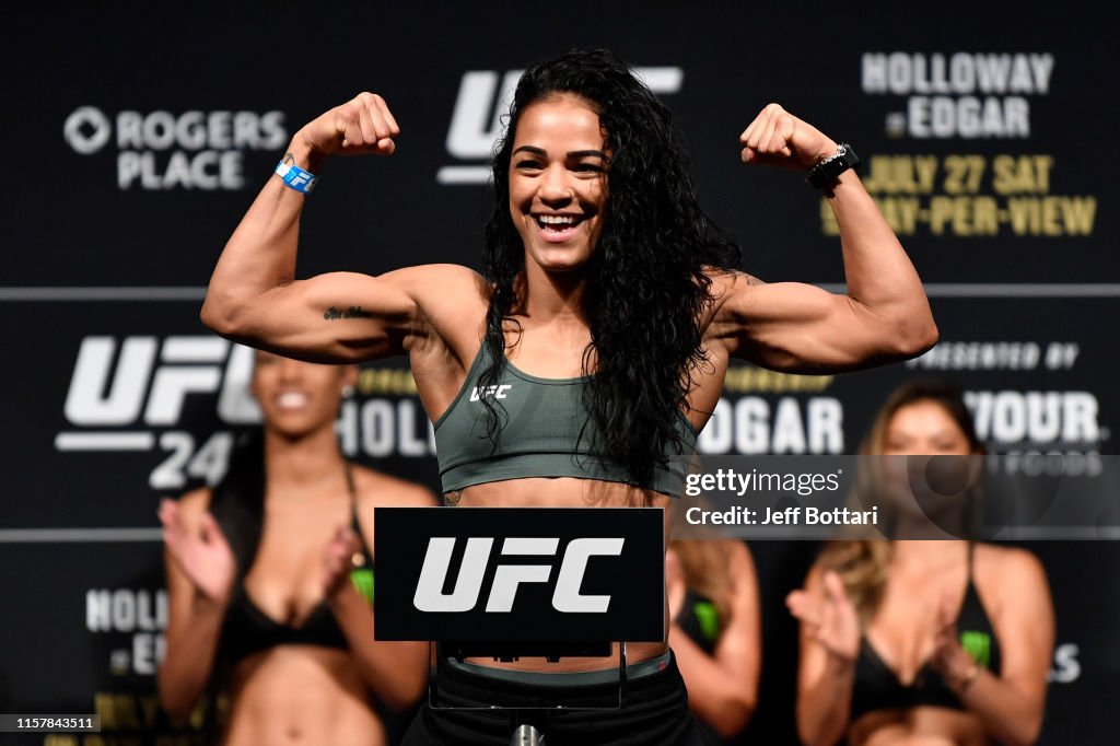 UFC 240: Weigh-ins