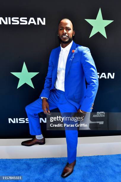 Jackie Long attends the 2019 BET Awards at Microsoft Theater on June 23, 2019 in Los Angeles, California.