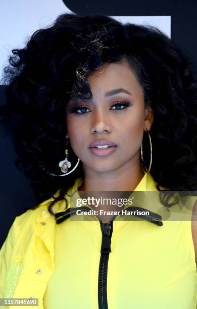 Katlyn Nichol attends the 2019 BET Awards on June 23, 2019 in Los Angeles, California.