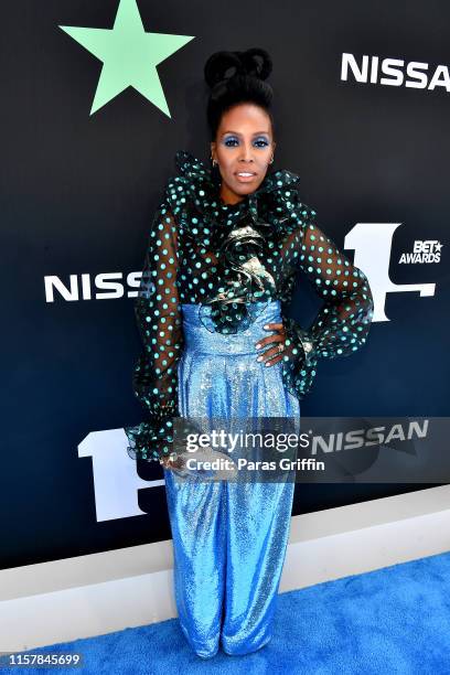 June Ambrose attends the 2019 BET Awards at Microsoft Theater on June 23, 2019 in Los Angeles, California.