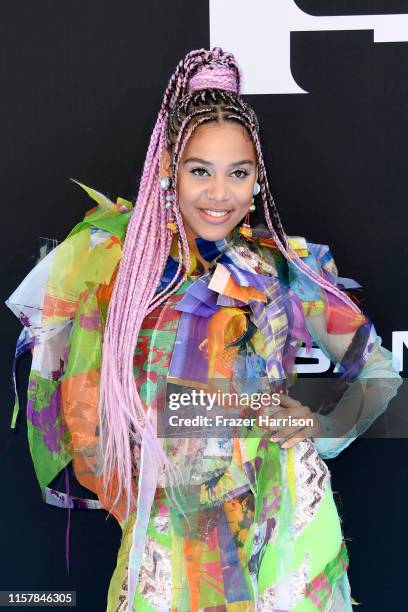 Sho Madjozi attends the 2019 BET Awards on June 23, 2019 in Los Angeles, California.