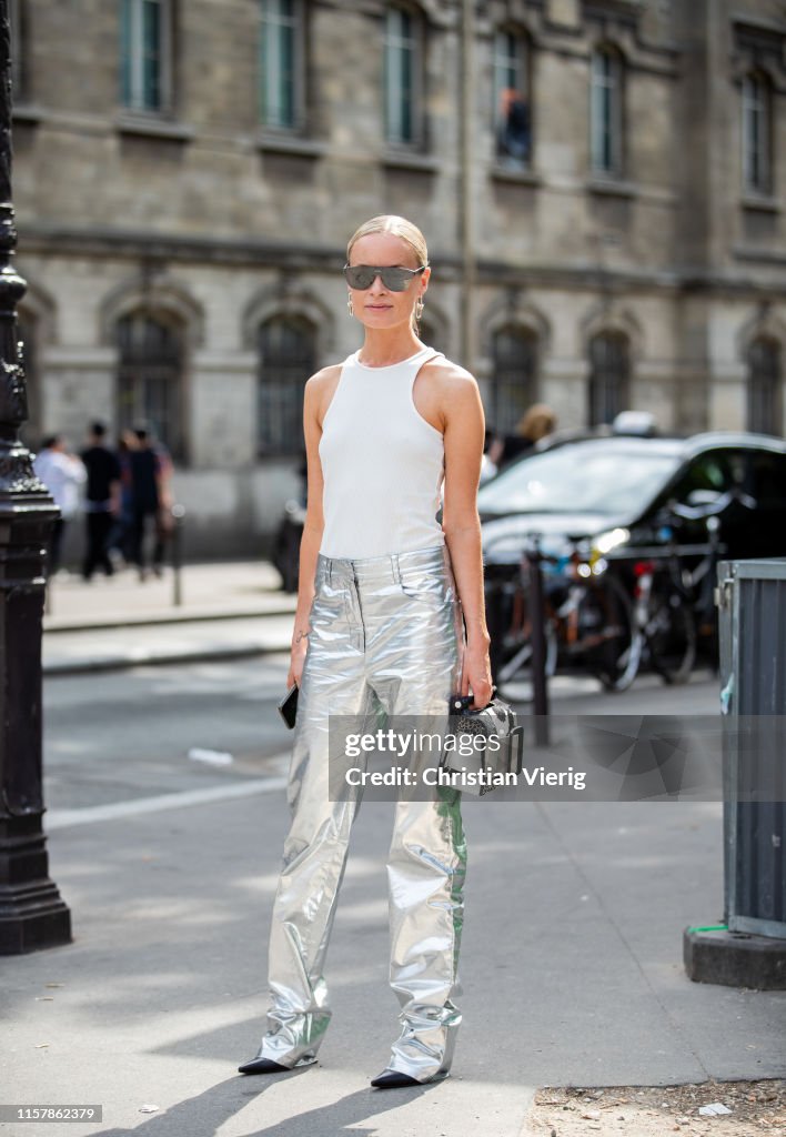 Street Style : Paris Fashion Week - Menswear Spring/Summer 2020 : Day Six