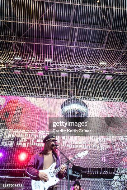 Sean Lennon of Claypool Lennon Delirium performs at The Lawn at White River State Park on July 26, 2019 in Indianapolis, Indiana.