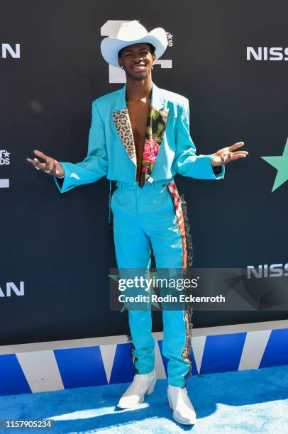 Lil Nas X attends the 2019 BET Awards on June 23, 2019 in Los Angeles, California.