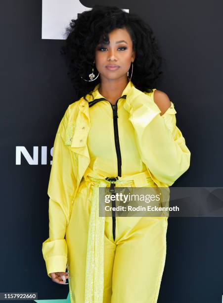 Katlyn Nichol attends the 2019 BET Awards on June 23, 2019 in Los Angeles, California.