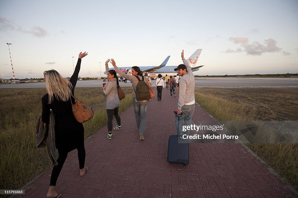 Dutch Caribbean Island Bonaire Tourist Attraction