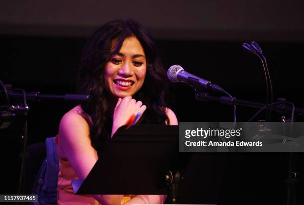 Actress Liza Lapira attends Film Independent's Live Read of "When Harry Met Sally" at the Wallis Annenberg Center for the Performing Arts on June 23,...