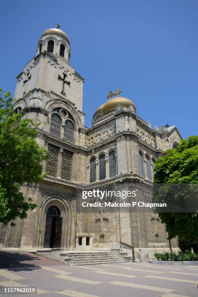 theotokos cathedral, varna, bulgaria - varna stock pictures, royalty-free photos & images