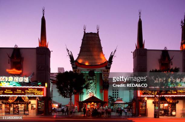 California - Los Angeles: the Chinese Theatre at Hollywood Blvd.
