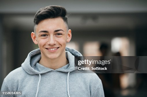 Headshot d'un adolescent Headshot d'un adolescent