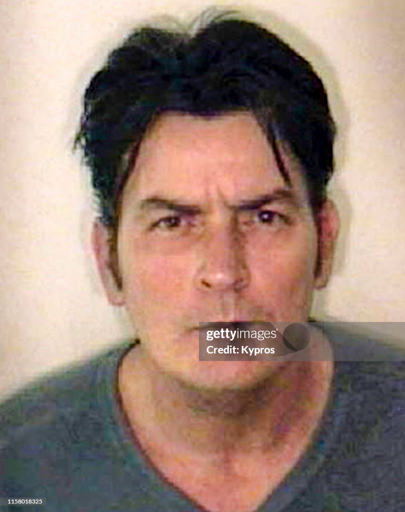 Charlie Sheen Mug Shot