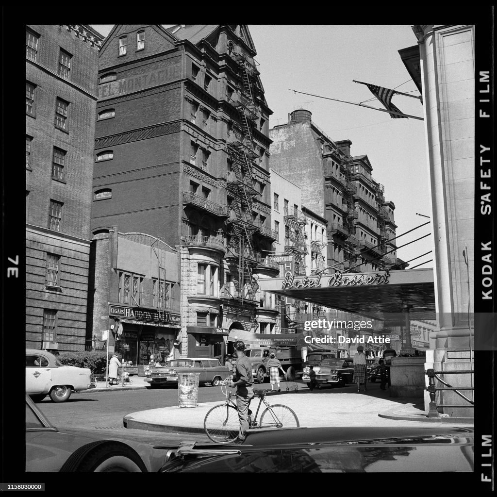 Hotel Bossert in Brooklyn Heights in the 1950's