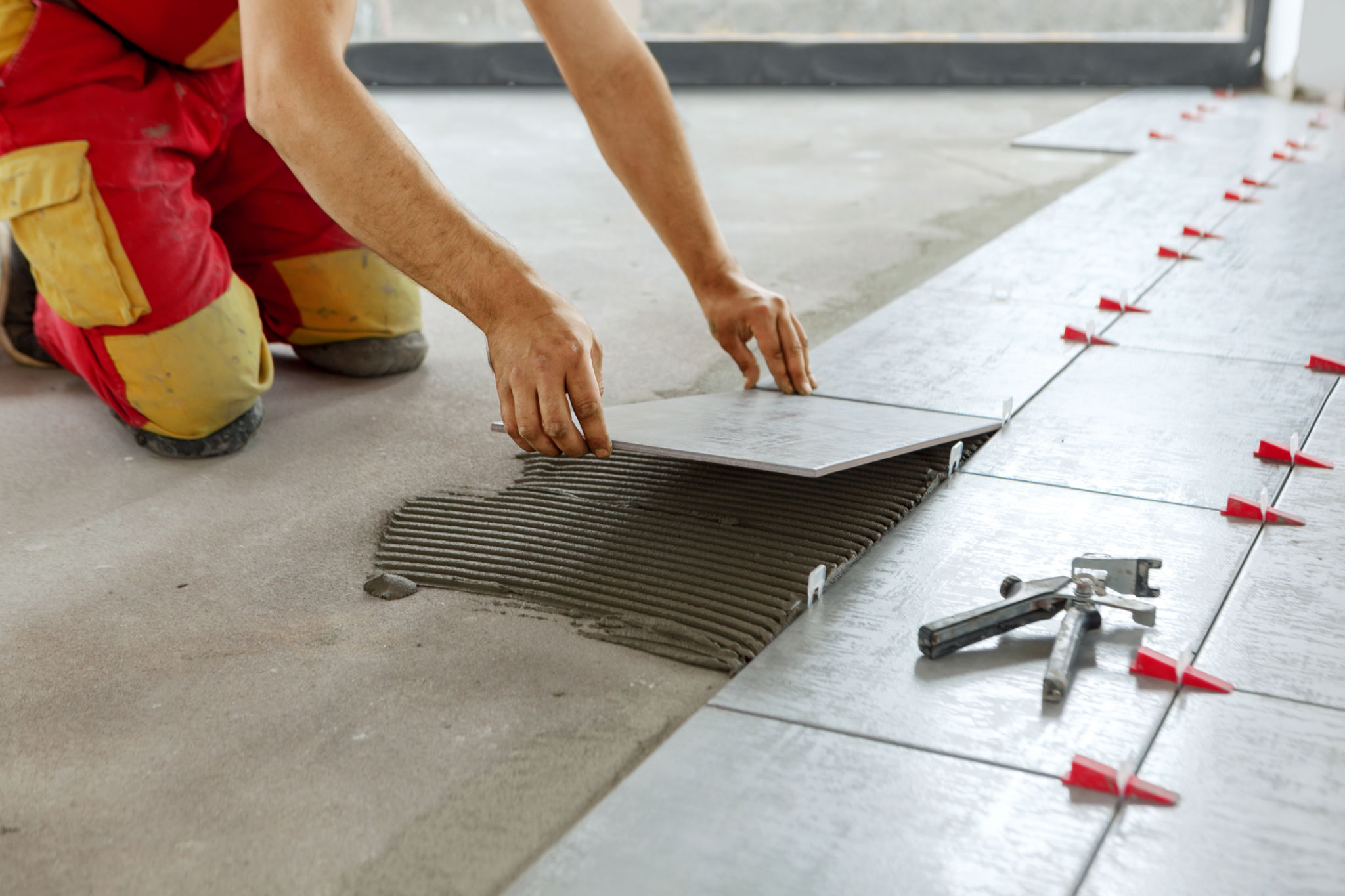 tiling installation