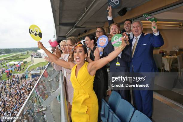 Eunice Olumide, Natalie Rushdie, Rebecca Ferguson, Saira Khan, Kirsty Gallacher, Suzanne Danielle, Neil Jones, Zafar Rushdie and Eamonn Holmes attend...