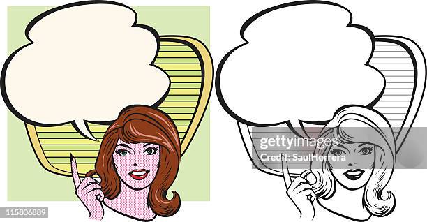 retro vintage woman with globe - 1950s woman stock illustrations