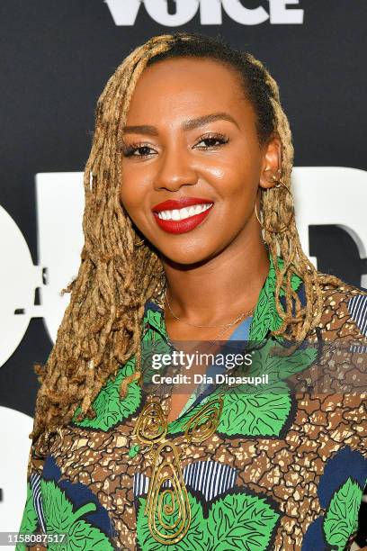 Opal Tometi attends "The Loudest Voice" New York Premiere at Paris Theatre on June 24, 2019 in New York City.