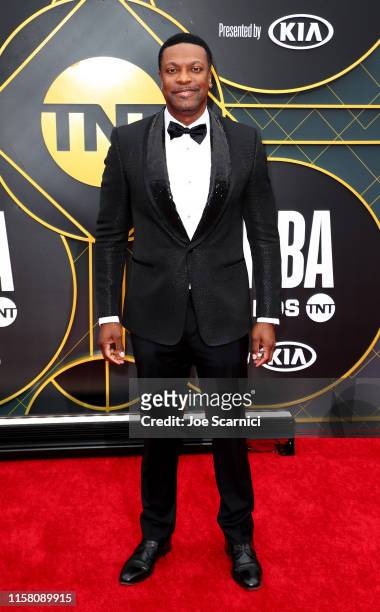 Chris Tucker attends the 2019 NBA Awards presented by Kia on TNT at Barker Hangar on June 24, 2019 in Santa Monica, California.