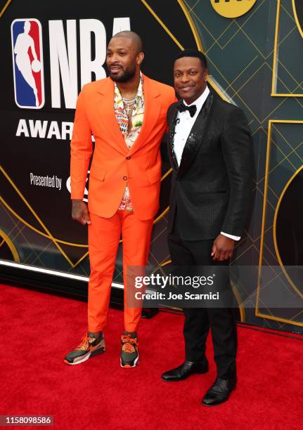 Tucker and Chris Tucker attend the 2019 NBA Awards presented by Kia on TNT at Barker Hangar on June 24, 2019 in Santa Monica, California.