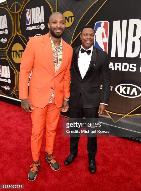 Tucker and Chris Tucker attend the 2019 NBA Awards presented by Kia on TNT at Barker Hangar on June 24, 2019 in Santa Monica, California.
