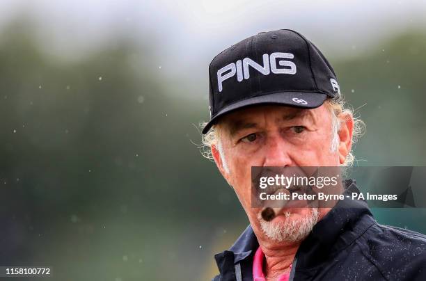 Miguel Angel Jimenez during day three of the Senior Open at Royal Lytham & St Annes Golf Club.