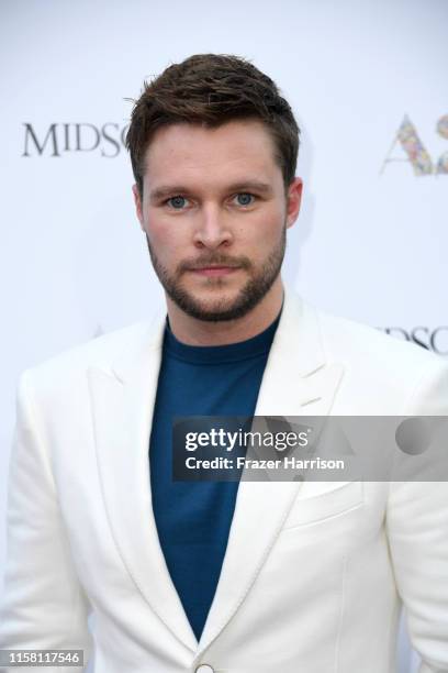 Jack Reynor attends the Premiere Of A24's "Midsommar" at ArcLight Hollywood on June 24, 2019 in Hollywood, California.
