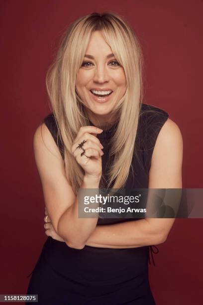 Actress Kaley Cuoco of DC Universe's 'Harley Quinn' poses for a portrait during the 2019 Summer TCA Portrait Studio at The Beverly Hilton Hotel on...