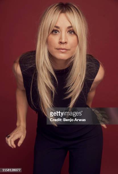 Actress Kaley Cuoco of DC Universe's 'Harley Quinn' poses for a portrait during the 2019 Summer TCA Portrait Studio at The Beverly Hilton Hotel on...