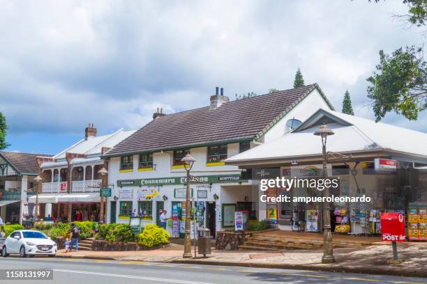 montville, queensland - australian cafe stock pictures, royalty-free photos & images