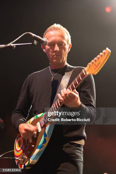 Steve Cradock of Ocean Colour Scene performs at Usher Hall on July 27, 2019 in Edinburgh, Scotland.