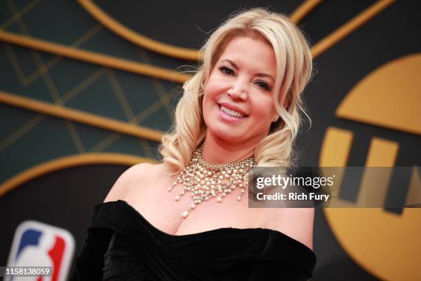 Jeanie Buss attends the 2019 NBA Awards at Barker Hangar on June 24, 2019 in Santa Monica, California.