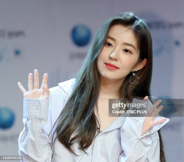 Irene of Red Velvet attends the "Cooper Vision" Fan Signing Event at Ilji Art Hall on May 29, 2019 in Seoul, South Korea.