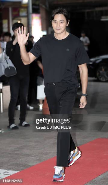 Jang Dong-Gun attends "Arthdal Chronicles" after-show party at restaurant in Yeouido on May 30, 2019 in Seoul, South Korea.