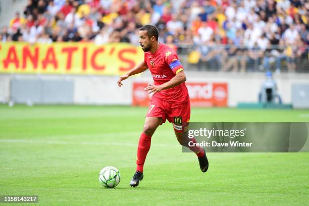 Stephan Vincent of Le Mans during the Ligue 2 match between Le Mans and RC Lens on July 27, 2019 in Le Mans, France.